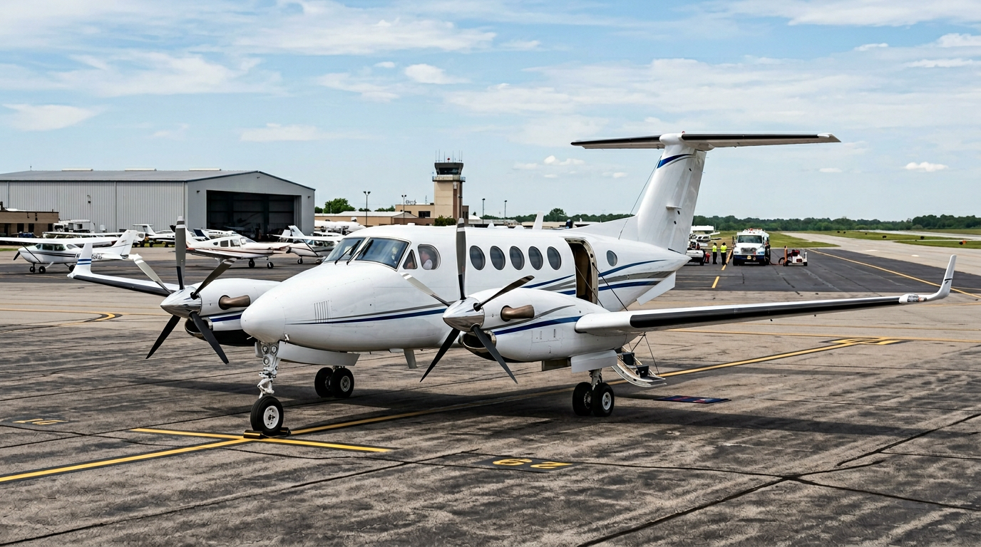 Turboprop private jet