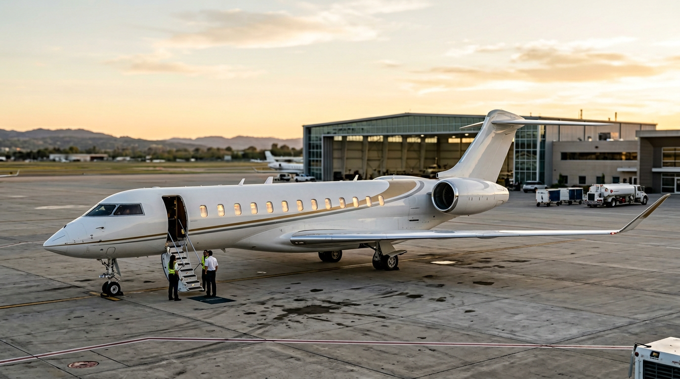 Ultra Long Range private jet